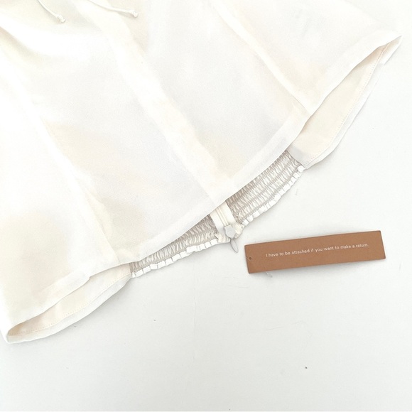 Reformation Delevan Top in Gossamer - Picture 7 of 11